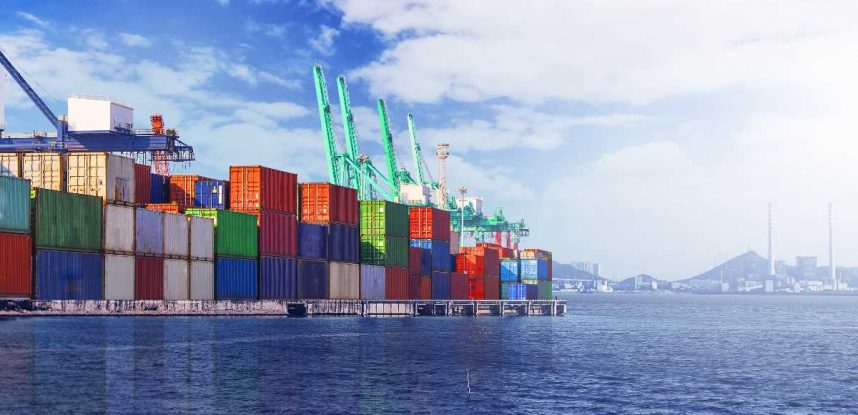 container terminal?Wharf, transport
